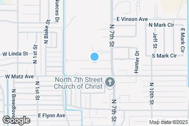 Map image of the property - 510 Ferree St