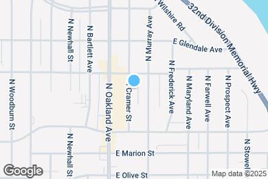 Map image of the property - 4464 N Cramer St