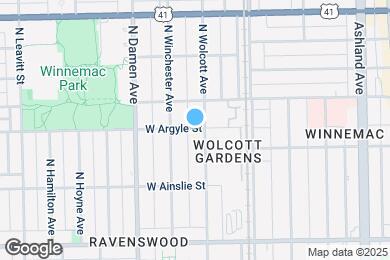 Map image of the property - 1909 W Argyle St