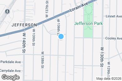 Map image of the property - 3683 W 136th St