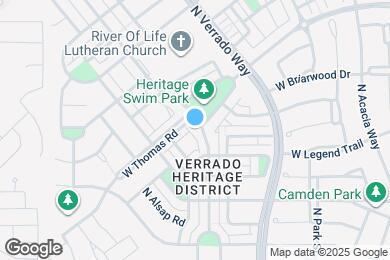 Map image of the property - 2544 N Heritage St