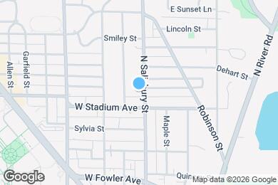 Map image of the property - 623 N Salisbury St