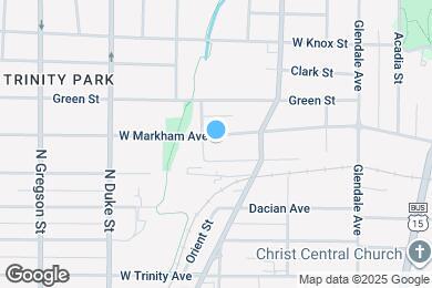 Map image of the property - 621 W Markham Ave