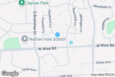 Map image of the property - 1130 Pinehurst Ln