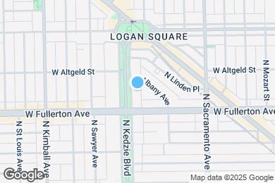 Map image of the property - 2425 N Kedzie Blvd