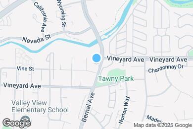 Map image of the property - 3437 Bernal Ave
