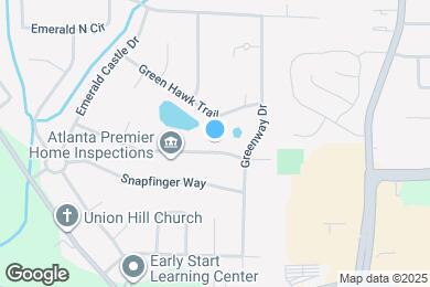 Map image of the property - 4116 Emerald Lake Dr