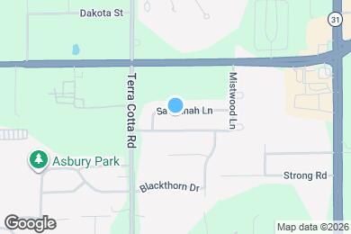 Map image of the property - 705 Savannah Lane