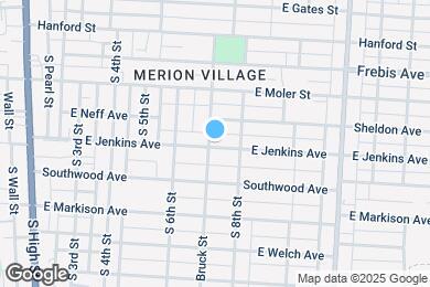 Map image of the property - 266 E Jenkins Ave