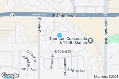 Map image of the property - 3501 E 103rd Cir