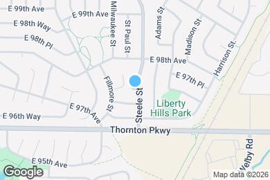 Map image of the property - 9739 Steele St