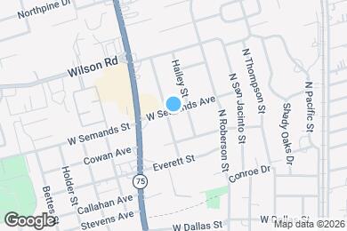 Map image of the property - Tanglewood Conroe Apartments