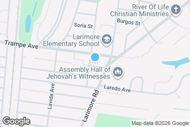 Map image of the property - 1017 Lakeview Ave