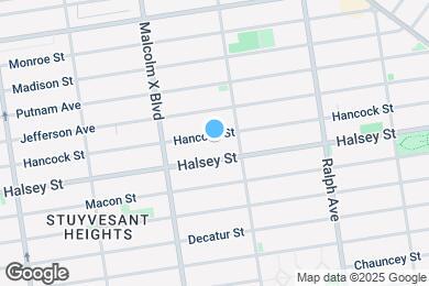 Map image of the property - 698 Hancock St