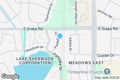 Map image of the property - 2626 Parklake Ct