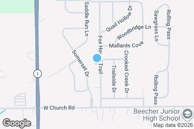 Map image of the property - 1454 Fox Hound Trl