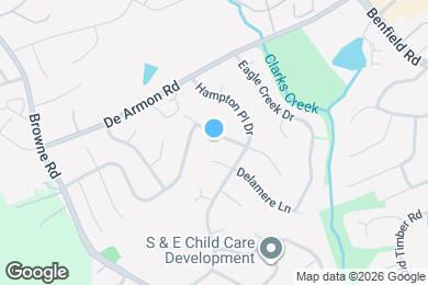 Map image of the property - 8627 Ridgeline Ln