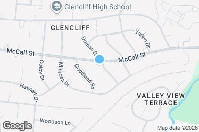 Map image of the property - 113 McCall St