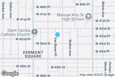 Map image of the property - 4238 Van Buren Pl