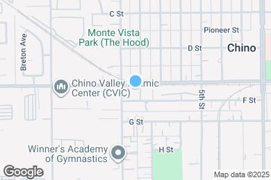 Map image of the property - 4925 Chino Ave