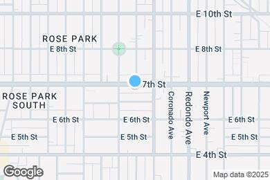 Map image of the property - 3046 E 7th St
