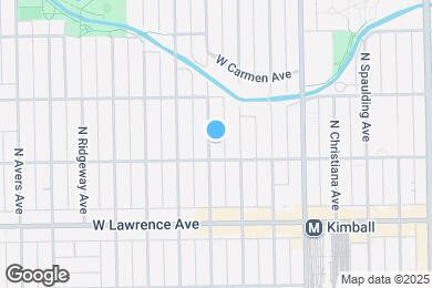 Map image of the property - 4915 N Drake Ave