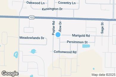 Map image of the property - 210 Willow Dr