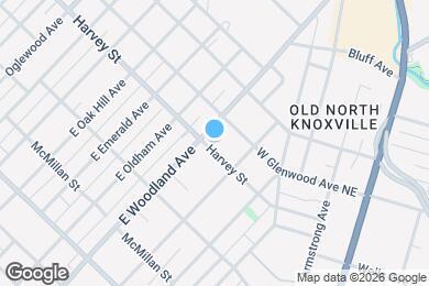 Map image of the property - 1426 Harvey St