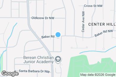 Map image of the property - 2494 Baker Rd NW