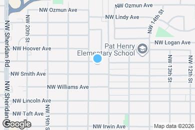 Map image of the property - 1606 NW Floyd Ave