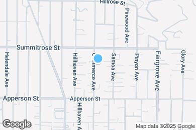 Map image of the property - 10420 Commerce Ave