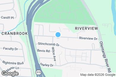 Map image of the property - 695 Riverview Dr