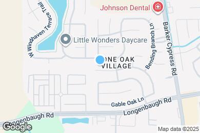Map image of the property - 18022 Oak Park Bend Ln