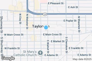 Map image of the property - 111 N Walnut St