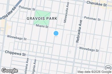 Map image of the property - 3634 Michigan Ave