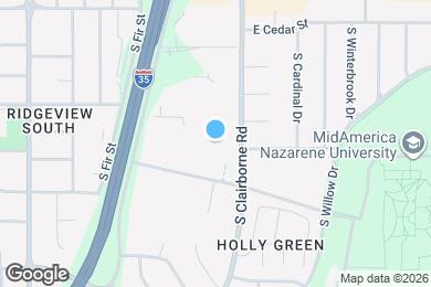 Map image of the property - Fountain Ridge Apartments