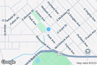 Map image of the property - 710 Park Ave
