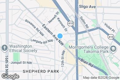 Map image of the property - 7923 Eastern Ave NW