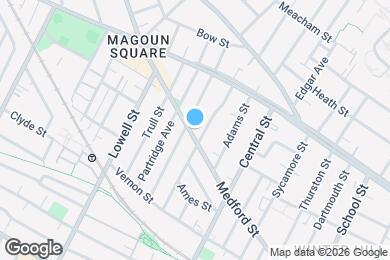 Map image of the property - 471 Medford St