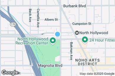 Map image of the property - 11405 Chandler Blvd