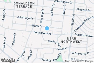 Map image of the property - 1405 Donaldson Ave