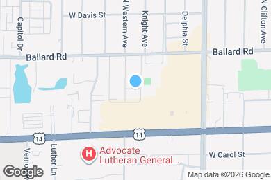 Map image of the property - 8905 Knight Ave