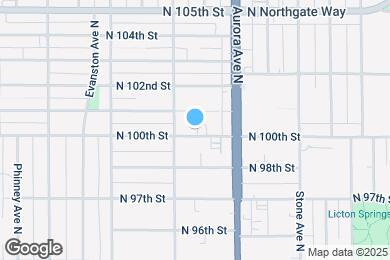 Map image of the property - 918 N 100th St