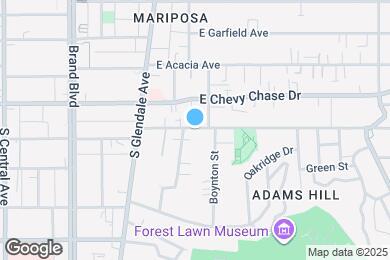 Map image of the property - 510 E Palmer Ave