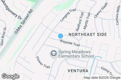 Map image of the property - 7927 Wayside Trail