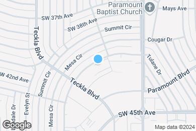 Map image of the property - Ridgecrest Apartments