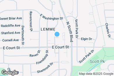 Map image of the property - 260 Cayman St