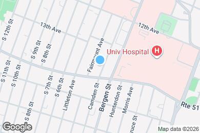 Map image of the property - 181 Camden St