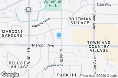 Map image of the property - 2931 Wright St