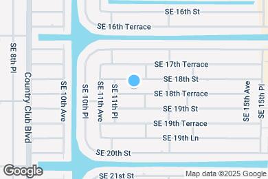 Map image of the property - 1117 SE 18th Terrace